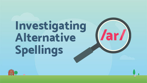 Alternative Spellings /ar/