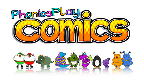PhonicsPlay Comics